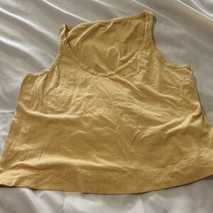 Banana Republic Maize Yellow Tank Top